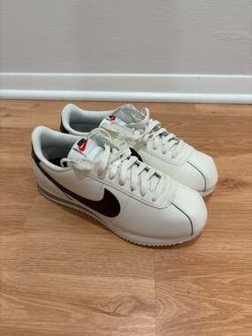 Nike Cortez Women's Shoes Sail/Cacao Wow DN1791-104 Size 9.5